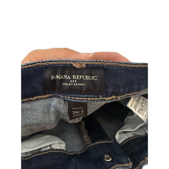 Banana Republic Jeans Size 26/2 Skinny Jeans - Picture 3 of 4